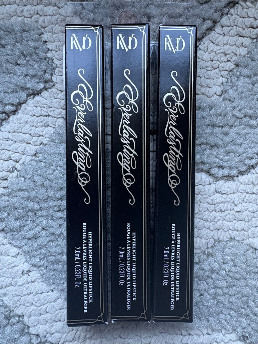 Kat Von D Everlasting - hyperlight Liquid Lipstick BUNDLE of 3